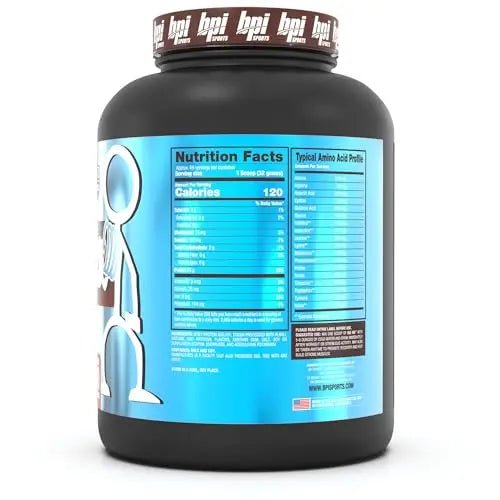 BPI Sports ISO HD Isolate Protein Chocolate Brownie - 69 Servings, 5.4 pounds - TrustMedUSA