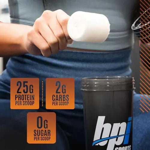 BPI Sports ISO HD Isolate Protein Chocolate Brownie - 69 Servings, 5.4 pounds - TrustMedUSA