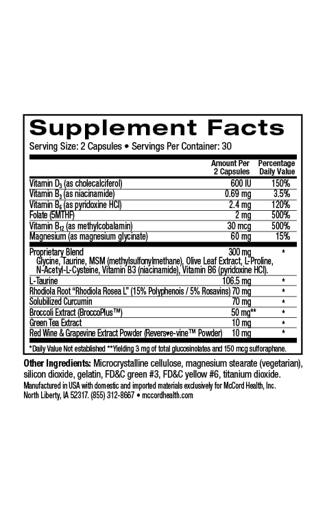 BrainHealth Brain Supplement - Amplify Memory, Increase Focus, Enhance Clarity & Gain Productivity For Men & Women, Olivamine, Vitamin D, Vitamin B6 & B12, Rhodiola Rosea, Magnesium, Taurine - TrustMedUSA