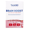 BRAINMD Dr Amen Brain Boost On The Go - 10 Packets, Berry Flavor - Nootropic Drink Powder, Promotes Focus, Clarity & Mental Energy - Caffeine Free, Gluten Free - 10 Servings - TrustMedUSA