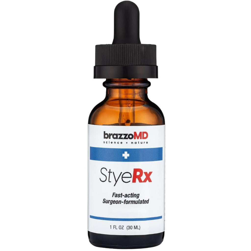 brazmedics brazzoMD Stye Relief - Physician-formulated - Assists Chalazions, Made with Arnica & Calendula 1.0 Fl Oz. - TrustMedUSA