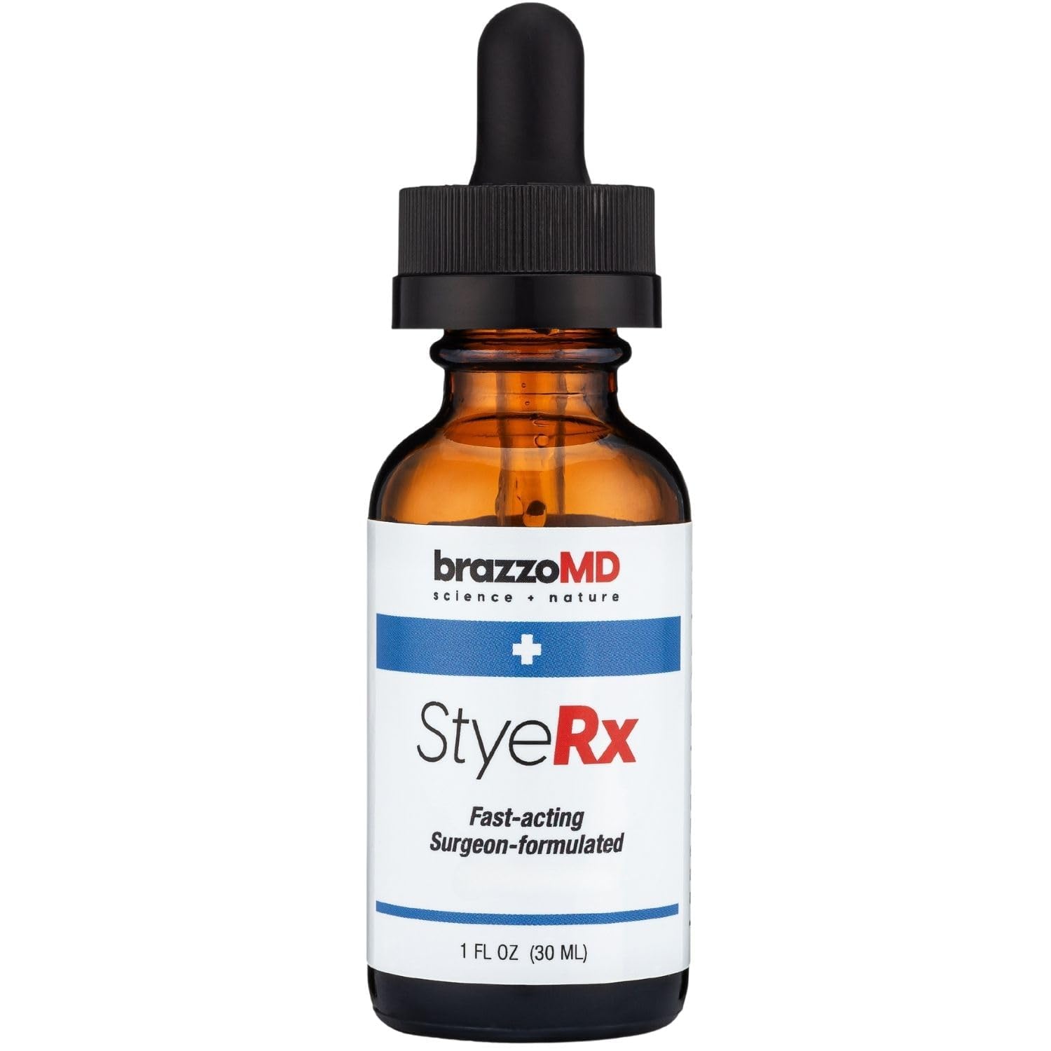 brazmedics brazzoMD Stye Relief - Physician-formulated - Assists Chalazions, Made with Arnica & Calendula 1.0 Fl Oz. - TrustMedUSA