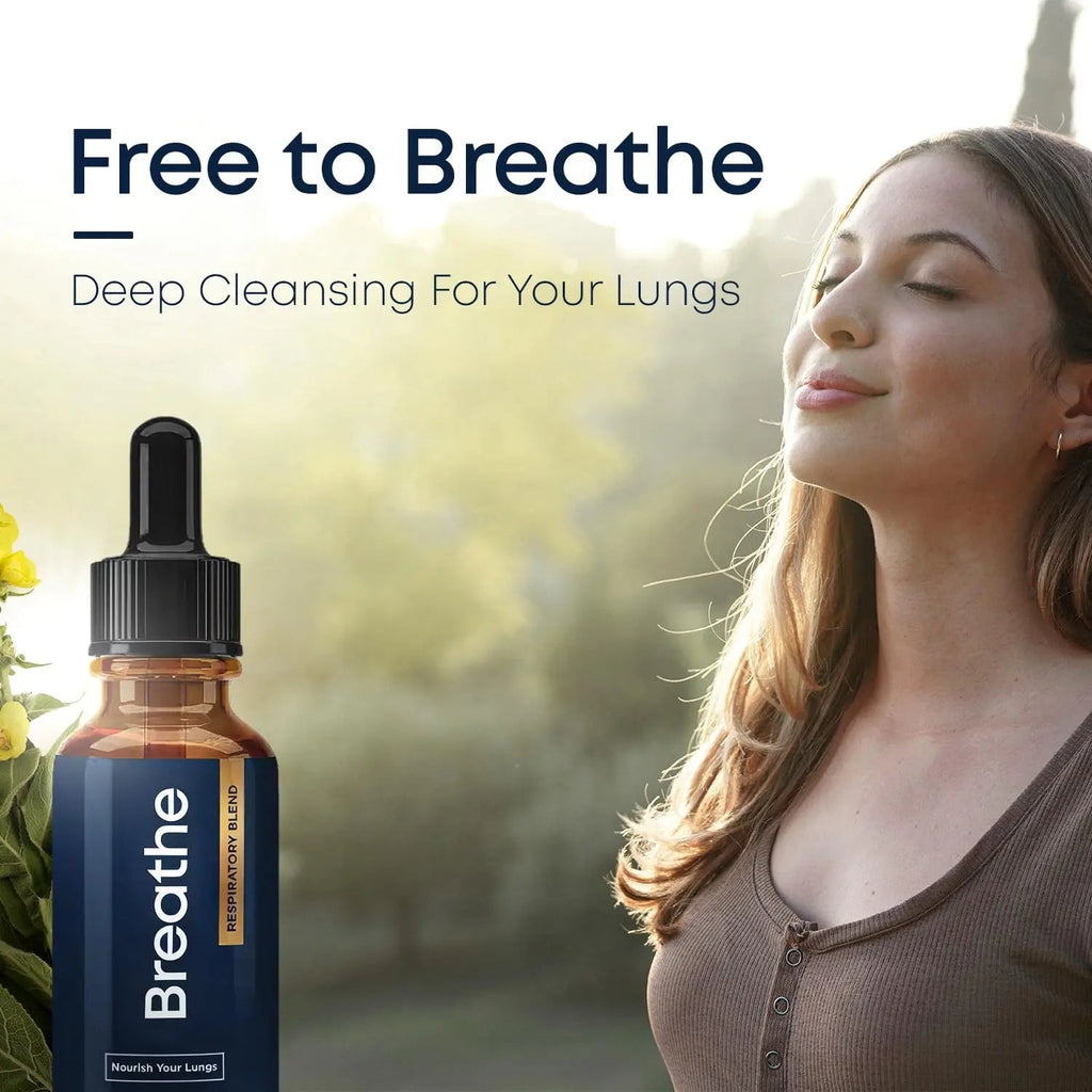 BREATHE & BREATHE PM Bundle - 60 Caps & 1 fl.oz. Mullein Drops for Lungs & Airways: Peppermint, Thyme, & Mullein Leaf Extract for Lungs Detox for Smokers - Clear Mucus & Breathe - GMO-Free & USA-Made - TrustMedUSA