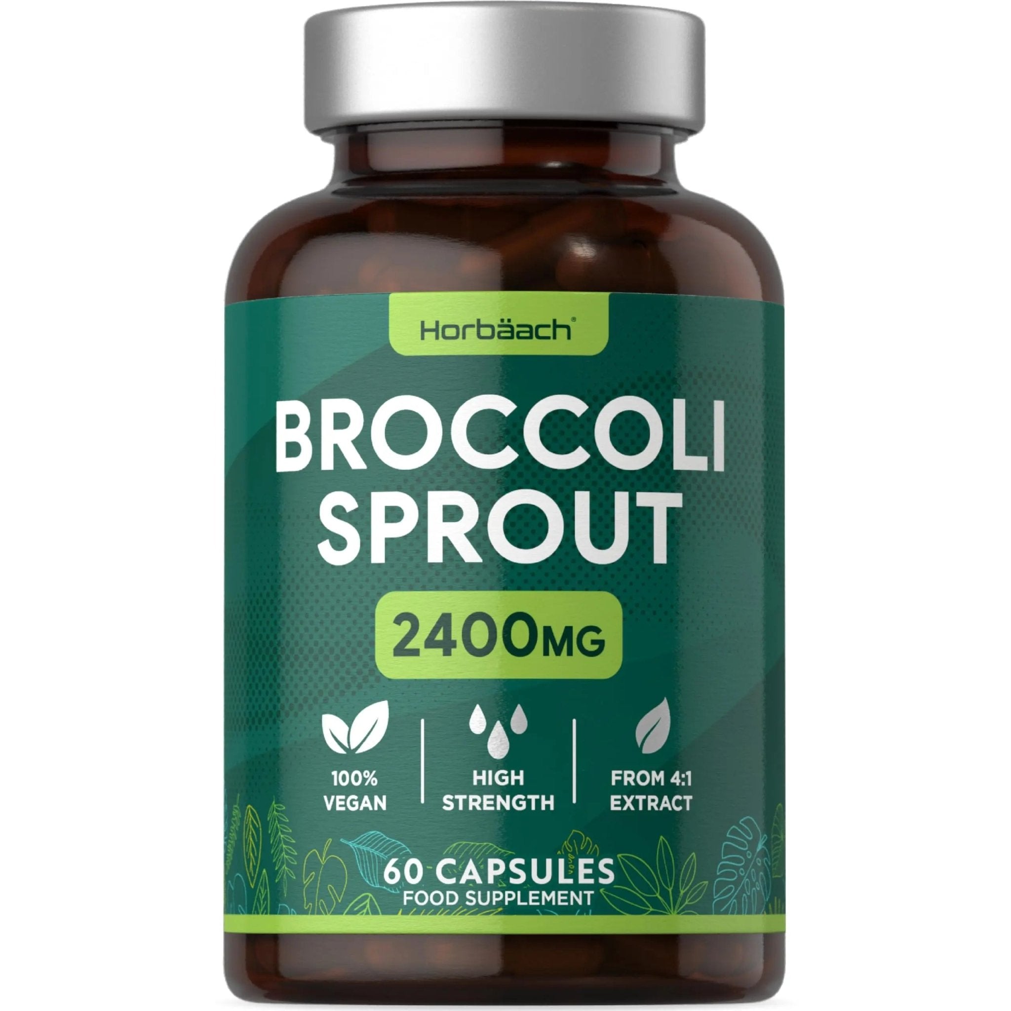 Broccoli Sprout Extract | Activated Sulforaphane Supplement | 2400mg Capsules | 60 Ct - TrustMedUSA