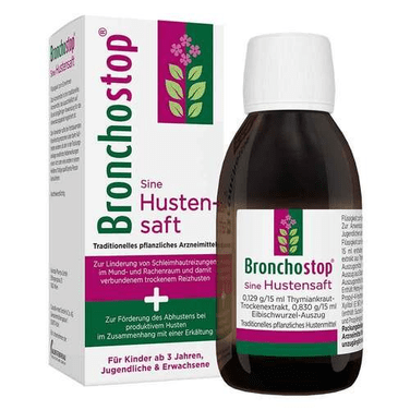 Bronchstop Sine Cough Syrup, 200 ml Solution - TrustMedUSA