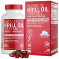 Bronson Antarctic Krill Oil 1000 mg with Omega-3s EPA, DHA, Astaxanthin - TrustMedUSA