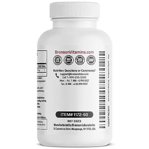 Bronson CoQ10 100 MG High Potency Cellular Energy Production, 60 Vegetarian Capsules - TrustMedUSA