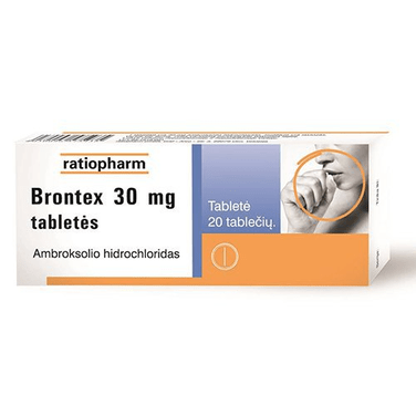 Brontex 30 mg tablets, N20 - Acute and Chronic Bronchial and Pulmonary Diseases - TrustMedUSA