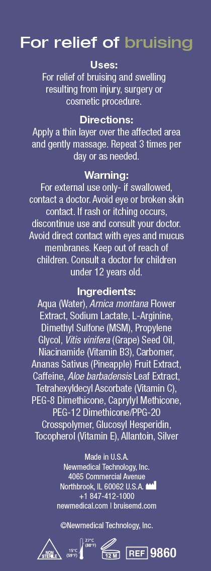 BruiseMD Topical Gel for Bruising and Swelling, 20% Arnica, Bromelain, Caffeine, Advanced Concentrated Bruise Treatment Formula, 60g (2 fl oz) - TrustMedUSA