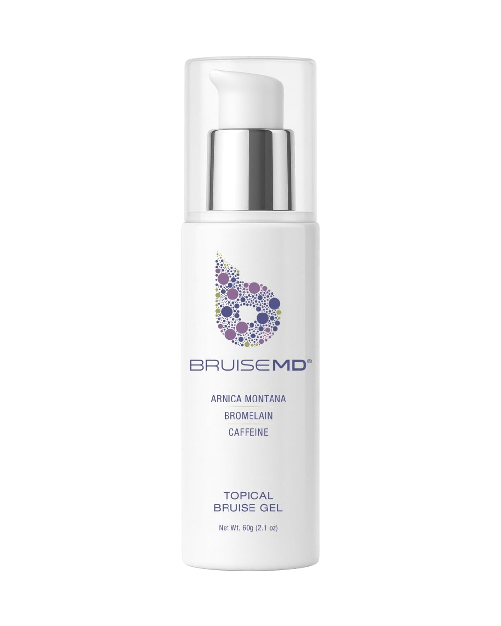 BruiseMD Topical Gel for Bruising and Swelling, 20% Arnica, Bromelain, Caffeine, Advanced Concentrated Bruise Treatment Formula, 60g (2 fl oz) - TrustMedUSA