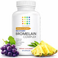 Bruizex Bromelain & Quercetin Recovery Complex - Post Surgery Recovery Bruising, Swelling Relief, Lymphatic Drainage - Post 360 lipo, BBL, Liposuction, Tummy Tuck - Non GMO - 60 Capsules - TrustMedUSA