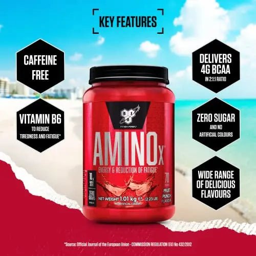BSN Nutrition Amino X Supplement with Vitamin D, Vitamin B6 and Amino Acids - TrustMedUSA