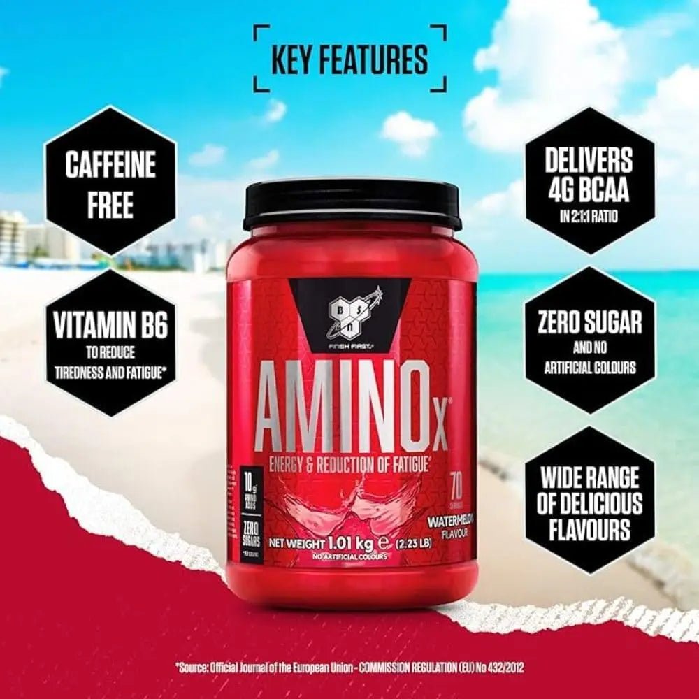 BSN Nutrition Amino X Supplement with Vitamin D, Vitamin B6 and Amino Acids - TrustMedUSA