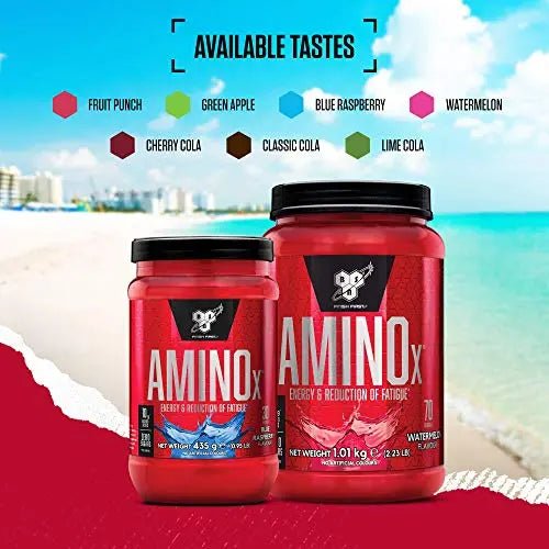 BSN Nutrition Amino X Supplement with Vitamin D, Vitamin B6 and Amino Acids, Green - TrustMedUSA