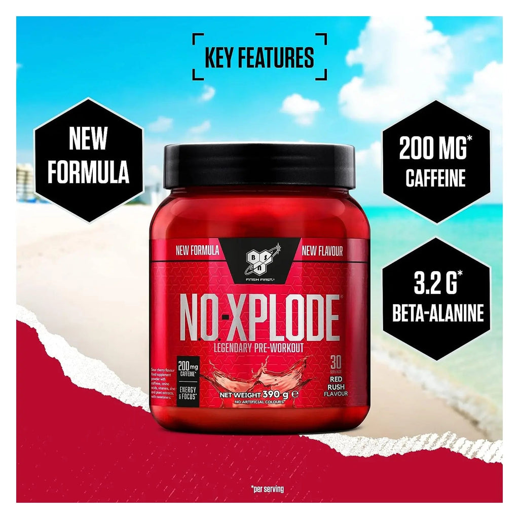 BSN Nutrition N.O.-Xplode Pre Workout Powder Food Supplement, Energy and Focus - TrustMedUSA