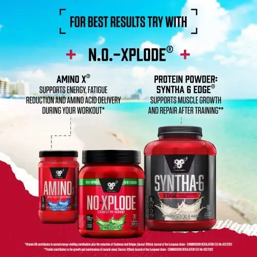 BSN Nutrition N.O.-Xplode Pre Workout Powder Food Supplement, Energy and Focus - TrustMedUSA