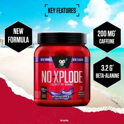 BSN Nutrition N.O.-Xplode Pre Workout Powder Food Supplement, Energy and Focus - TrustMedUSA