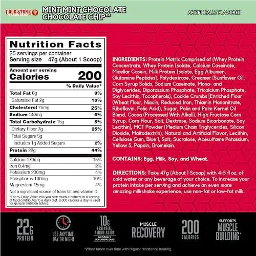 BSN Syntha-6 Whey Protein Powder, Cold Stone Creamery- Mint Mint Chocolate - TrustMedUSA