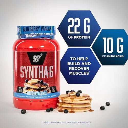 BSN SYNTHA-6 Whey Protein Powder, Milk Isolate Protein Powder with Micellar Casein - TrustMedUSA