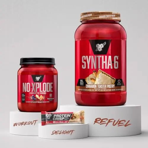 BSN SYNTHA-6 Whey Protein Powder with Micellar Casein, Milk Isolate, Cinnamon Toaster - TrustMedUSA