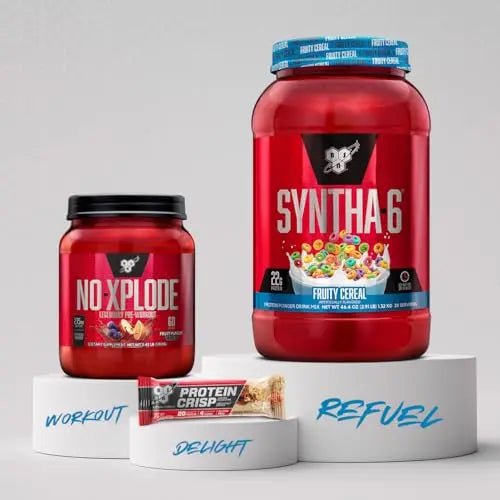 BSN SYNTHA-6 Whey Protein Powder with Micellar Casein, Milk Isolate, Fruity Cereal - TrustMedUSA