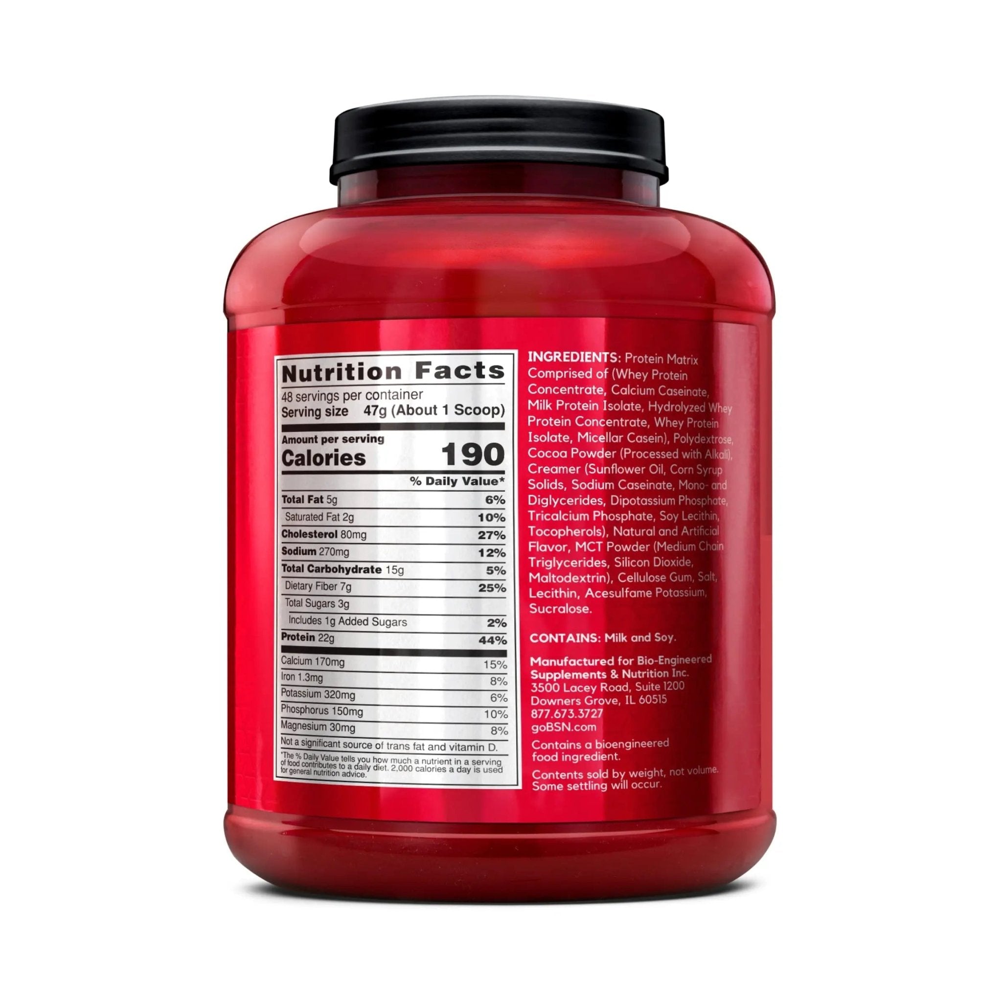 BSN SYNTHA-6 Whey Protein Powder with Micellar Casein, Milk Protein Isolate, Chocolate - TrustMedUSA