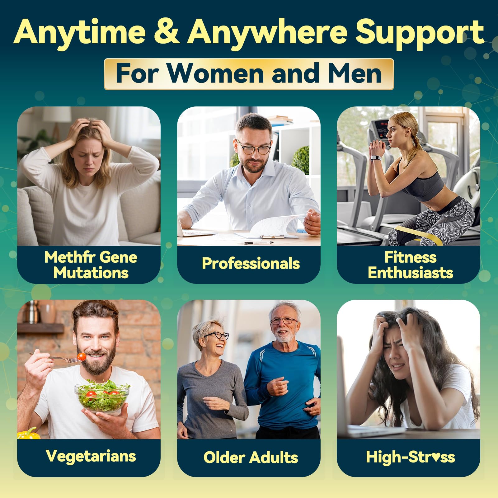 BSSTABBON Methylated Multivitamin for Women Men: Organic Iron Free Multivitamins Gummies plus 5-MTHF Active B12 P5P CoQ10 NAC TMG - Chewable Sugar Free Gummy for Energy Immune Overall Health(120Count) - TrustMedUSA