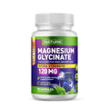 Built By Nature Magnesium Glycinate - Chelated for High Absorption – Supplement to Support Sleep, Muscle, Heart & Nerve Health - 120 mg Magnesium per Serving/Capsule - 90 Capsules - TrustMedUSA