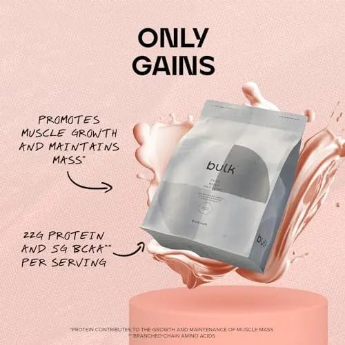 Bulk Pure Whey Protein Powder Shake, Berries and Cream, 1 kg, Packaging May Vary - TrustMedUSA