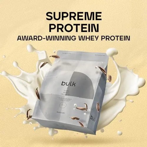 Bulk Pure Whey Protein Powder Shake, Vanilla, 500 g, Packaging May Vary - TrustMedUSA