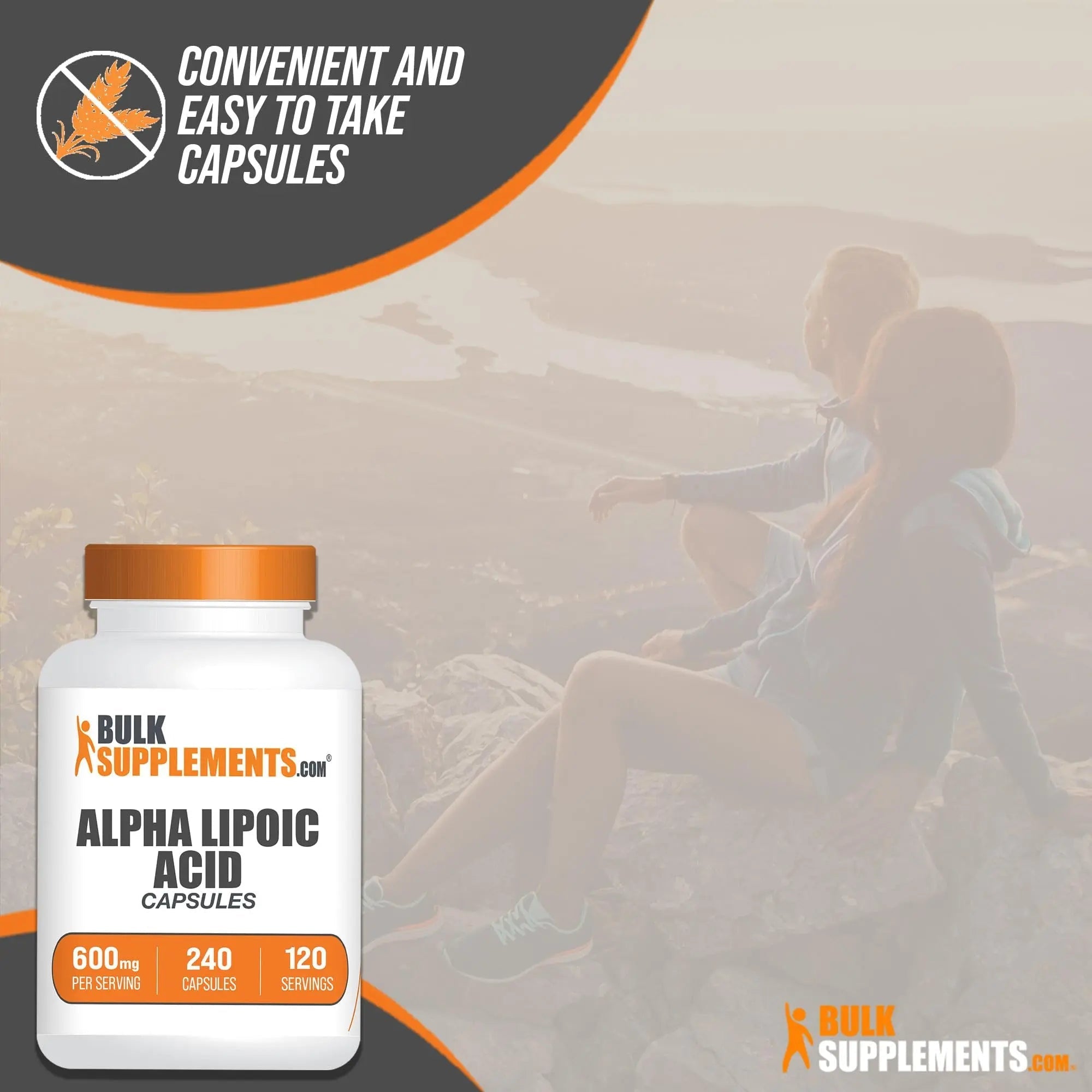 BULKSUPPLEMENTS.COM Alpha Lipoic Acid Capsules - ALA Supplement, Alpha Lipoic - TrustMedUSA