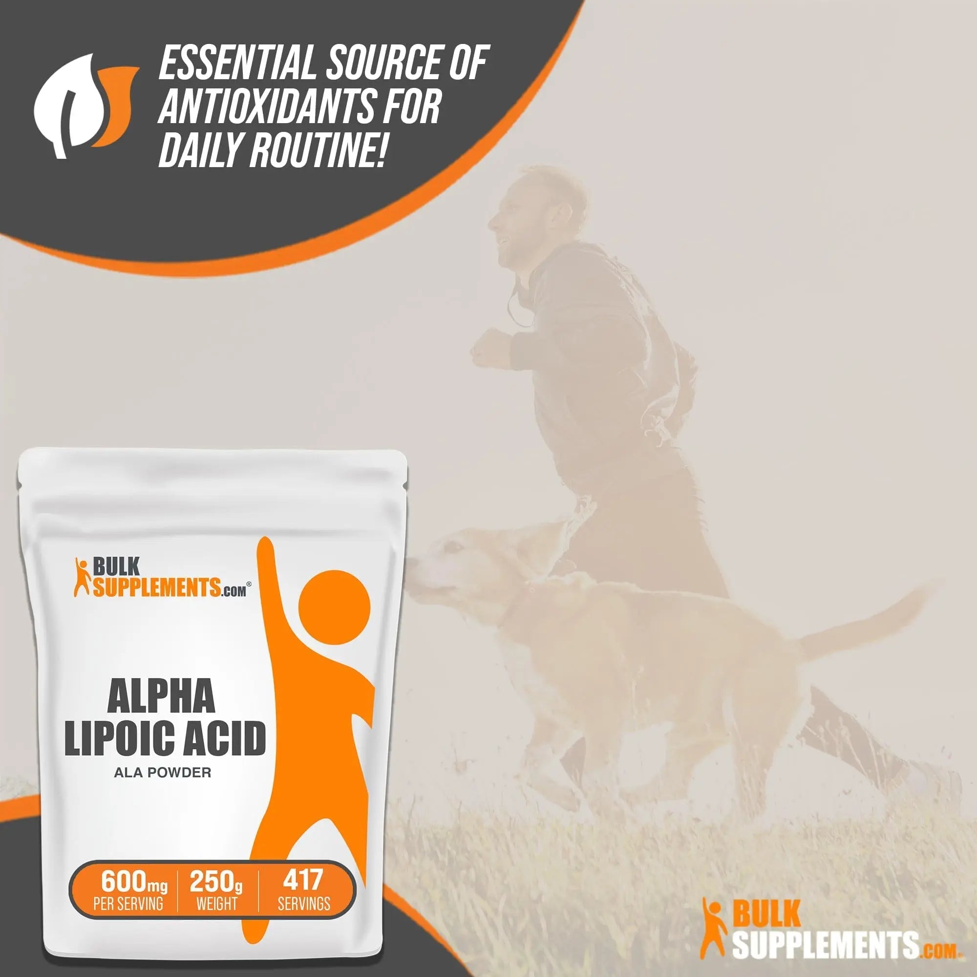 BULKSUPPLEMENTS.COM Alpha Lipoic Acid Powder - ALA Supplement, Alpha Lipoic - TrustMedUSA