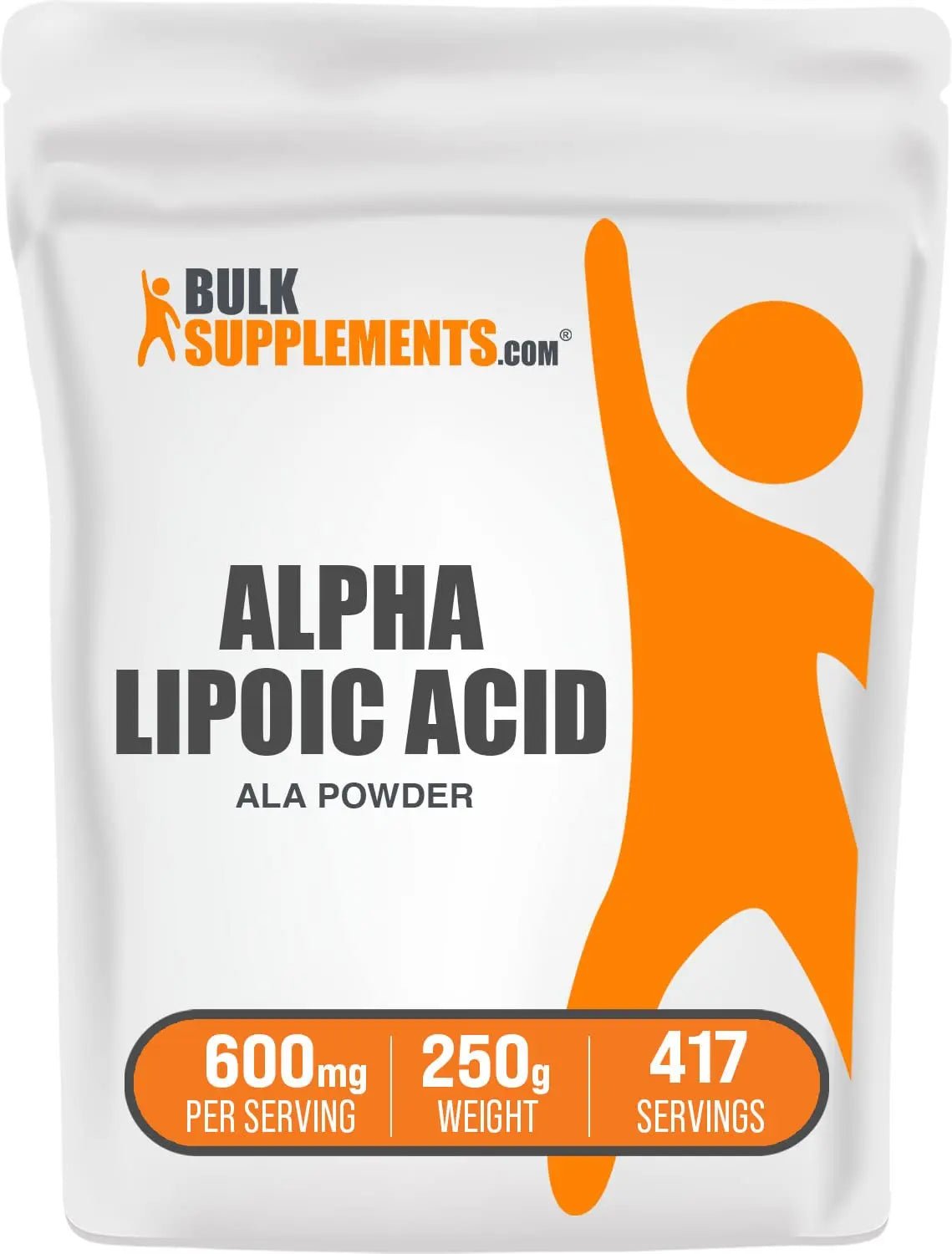 BULKSUPPLEMENTS.COM Alpha Lipoic Acid Powder - ALA Supplement, Alpha Lipoic - TrustMedUSA