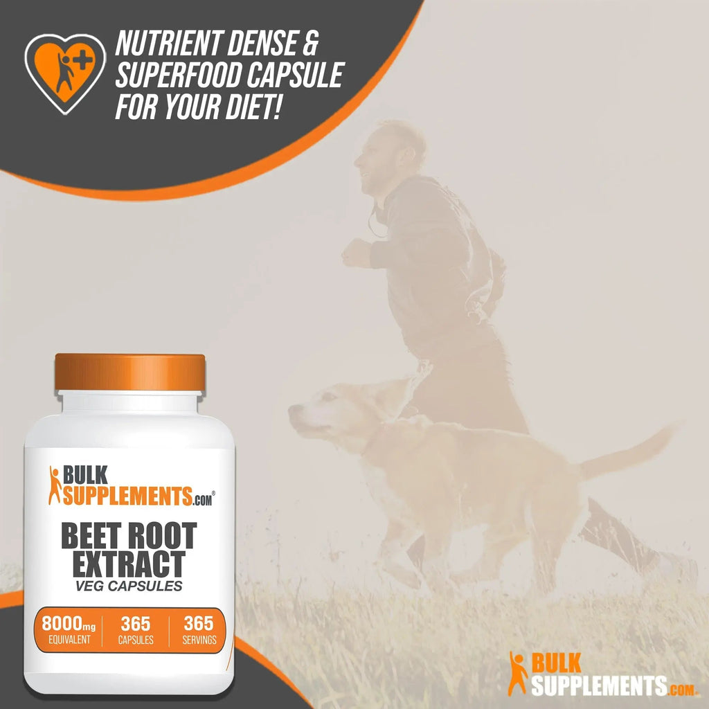 BULKSUPPLEMENTS.COM Beet Root Extract Capsules - Beet Root Supplements, Beet Root - TrustMedUSA