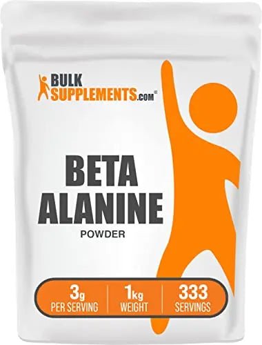 BULKSUPPLEMENTS.COM Beta Alanine Powder - Beta Alanine Pre Workout, Beta Alanine - TrustMedUSA