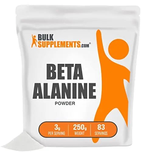 BULKSUPPLEMENTS.COM Beta Alanine Powder - Beta Alanine Supplement, Beta Alanine - TrustMedUSA