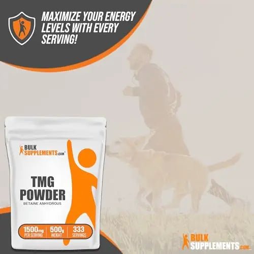 BULKSUPPLEMENTS.COM Betaine Anhydrous Powder - Trimethylglyine, TMG Supplements - TrustMedUSA