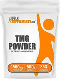 BULKSUPPLEMENTS.COM Betaine Anhydrous Powder - Trimethylglyine, TMG Supplements - TrustMedUSA