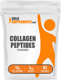 BulkSupplements.com Collagen Peptides Powder - Bovine Collagen Powder, Powdered Collagen Supplement - Hydrolyzed & Gluten Free, 11g per Serving, 1kg (2.2 lbs) (Pack of 1) - TrustMedUSA