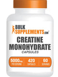 BULKSUPPLEMENTS.COM Creatine Monohydrate Capsules - Micronized Creatine Monohyd - TrustMedUSA