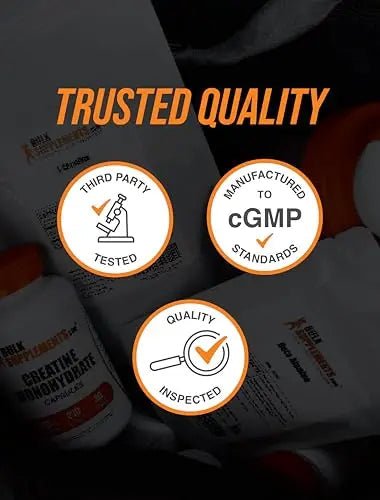 BULKSUPPLEMENTS.COM Creatine Monohydrate Powder - Creatine Supplement - TrustMedUSA