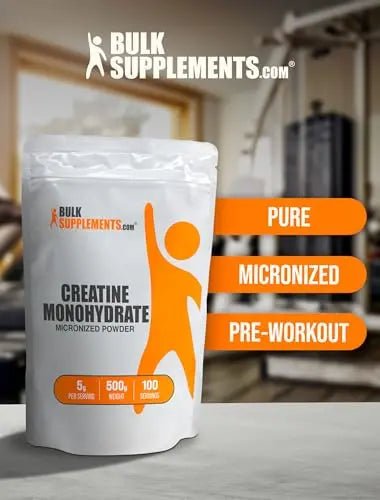BULKSUPPLEMENTS.COM Creatine Monohydrate Powder - Creatine Supplement - TrustMedUSA