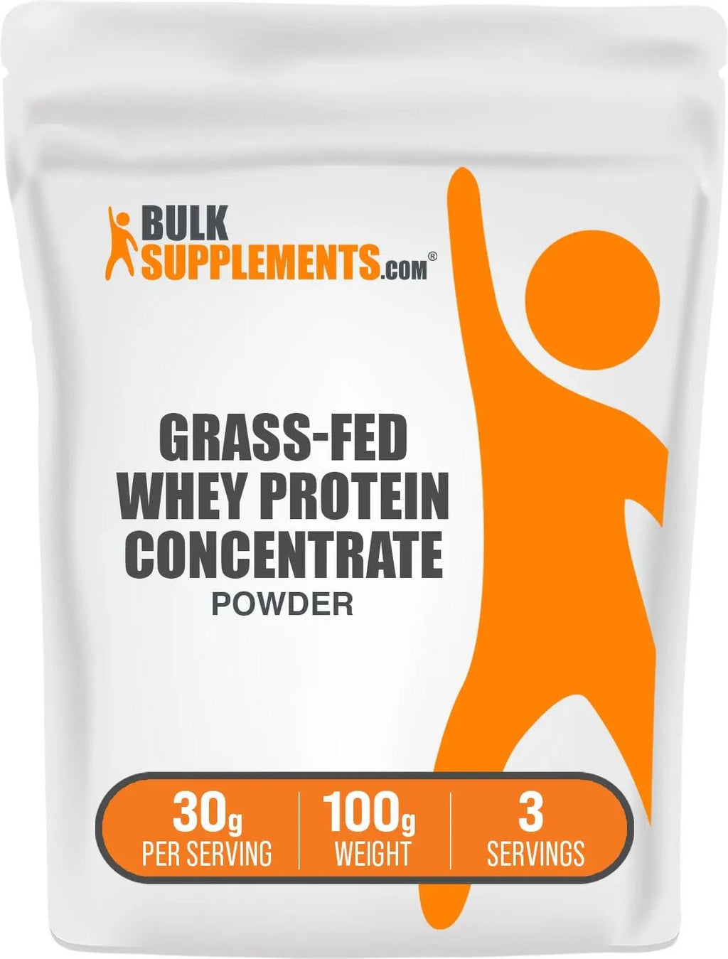 BULKSUPPLEMENTS.COM Grass Fed Whey Protein Powder - Unflavored Whey Protein - TrustMedUSA