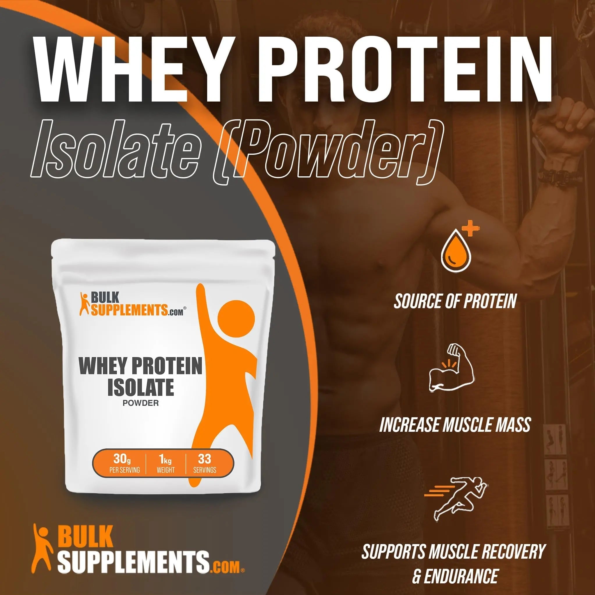 BulkSupplements.com Hydrolyzed Whey Protein Isolate - Whey Isolate Protein Powder - TrustMedUSA