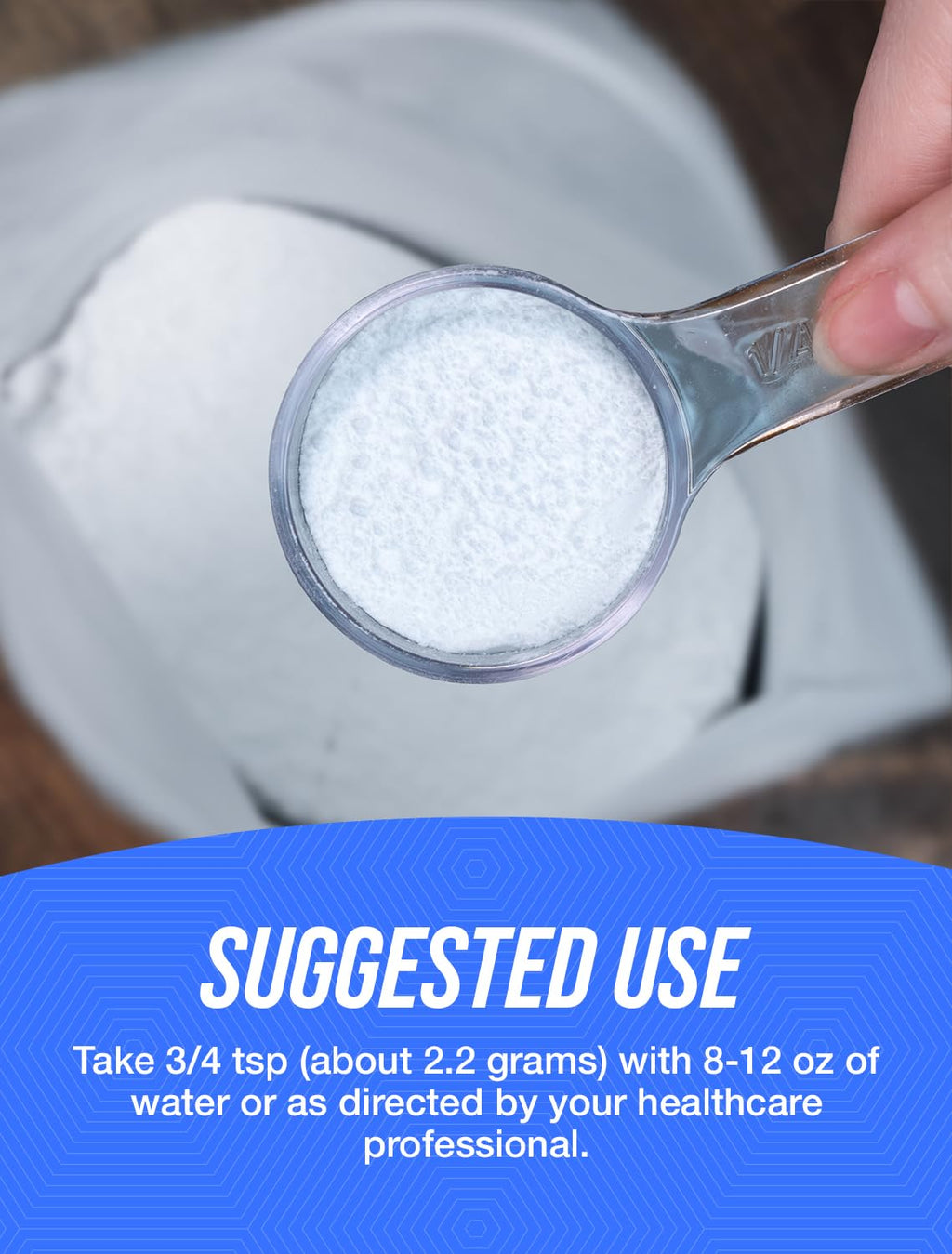BulkSupplements.com Magnesium Glycinate Powder - Magnesium Glycinate 300mg, Highly Absorbable - Gluten Free, 2.2g per Serving, 250g (8.8 oz) (Pack of 1) - TrustMedUSA