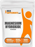 BulkSupplements.com Magnesium Hydroxide Powder - Magnesium Supplement - TrustMedUSA
