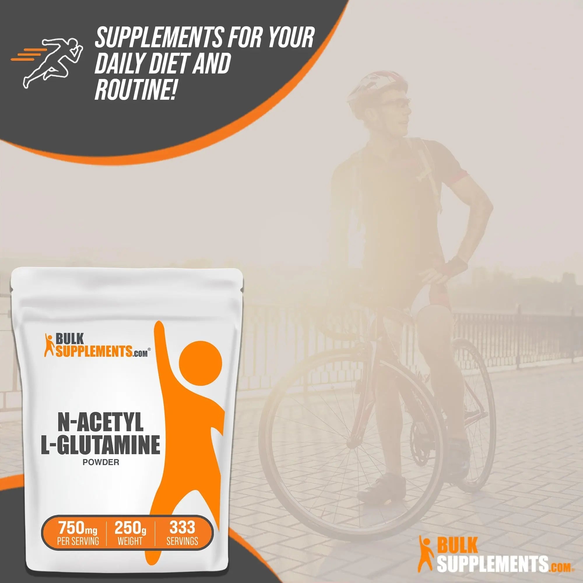 BULKSUPPLEMENTS.COM N-Acetyl L-Glutamine Powder - Glutamine Supplement - TrustMedUSA