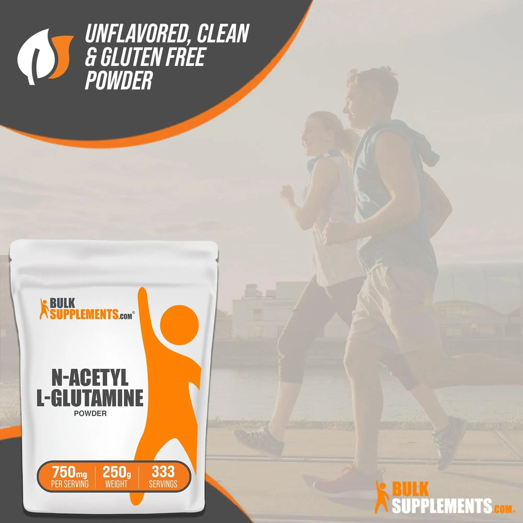 BULKSUPPLEMENTS.COM N-Acetyl L-Glutamine Powder - Glutamine Supplement - TrustMedUSA