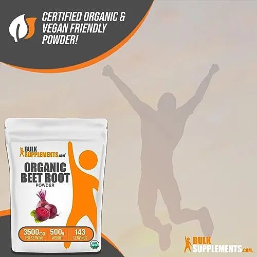 BULKSUPPLEMENTS.COM Organic Beet Root Powder - Beet Powder Organic, Beetroot - TrustMedUSA