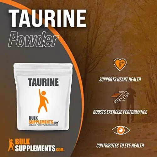 BULKSUPPLEMENTS.COM Taurine Powder - Taurine Supplement, Taurine 2000mg - TrustMedUSA